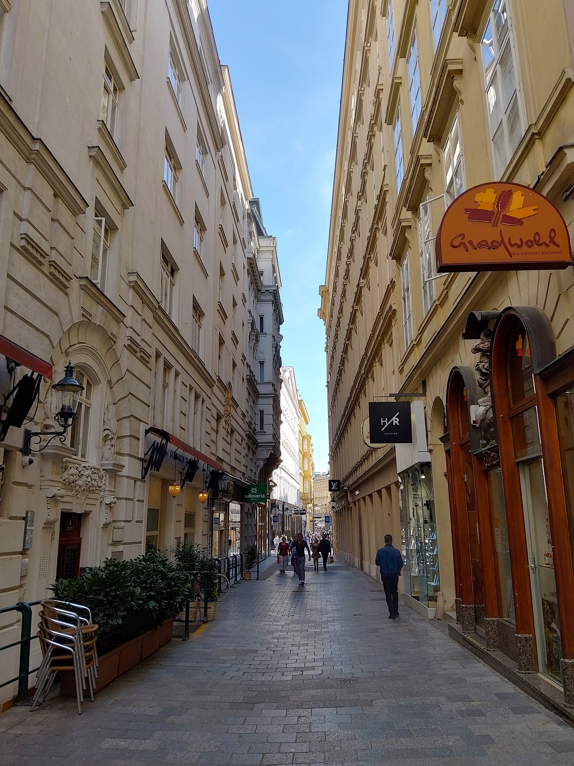 Small street in Vienna