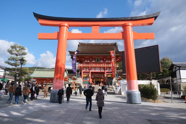 First Visit to Kyoto